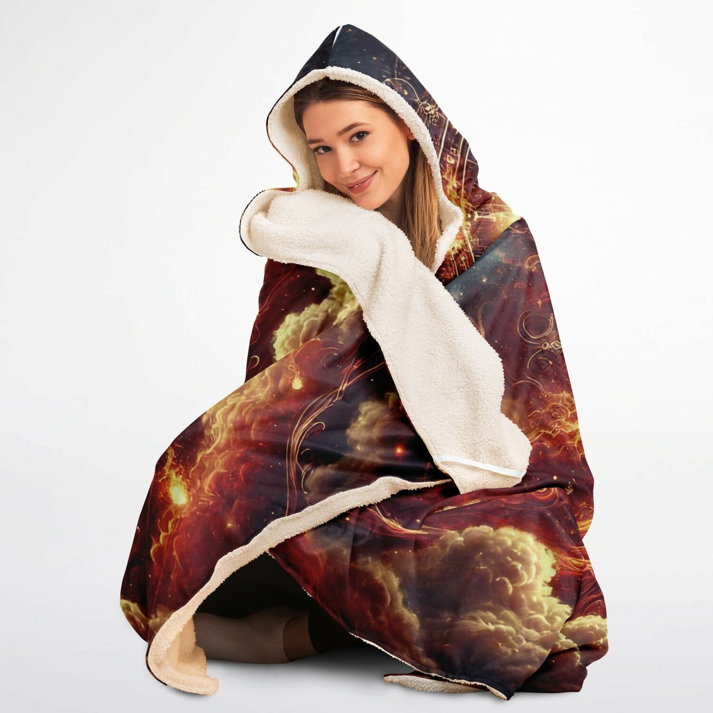 Aries Flame – Hooded Blanket