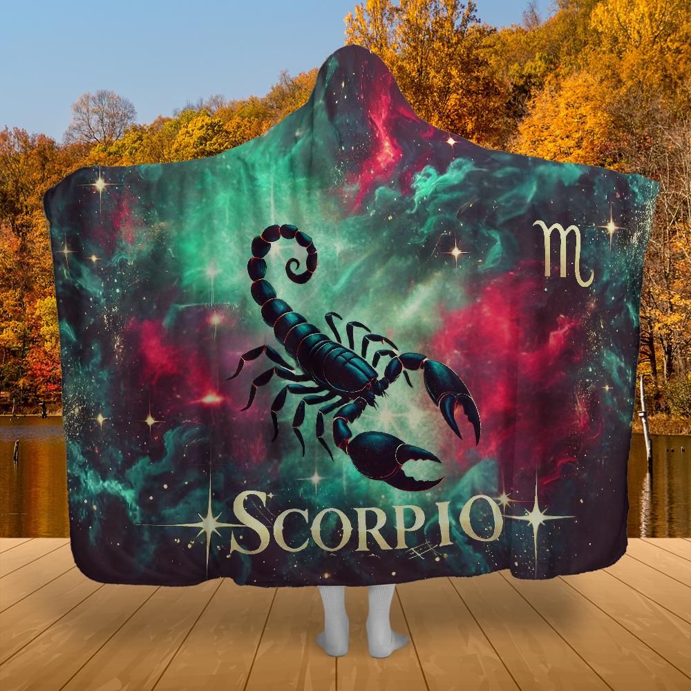 Scorpio Eclipse – Hooded Blanket