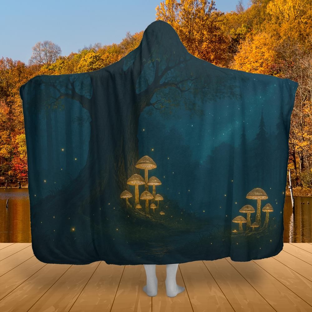 Enchanted Forest – Hooded Blanket