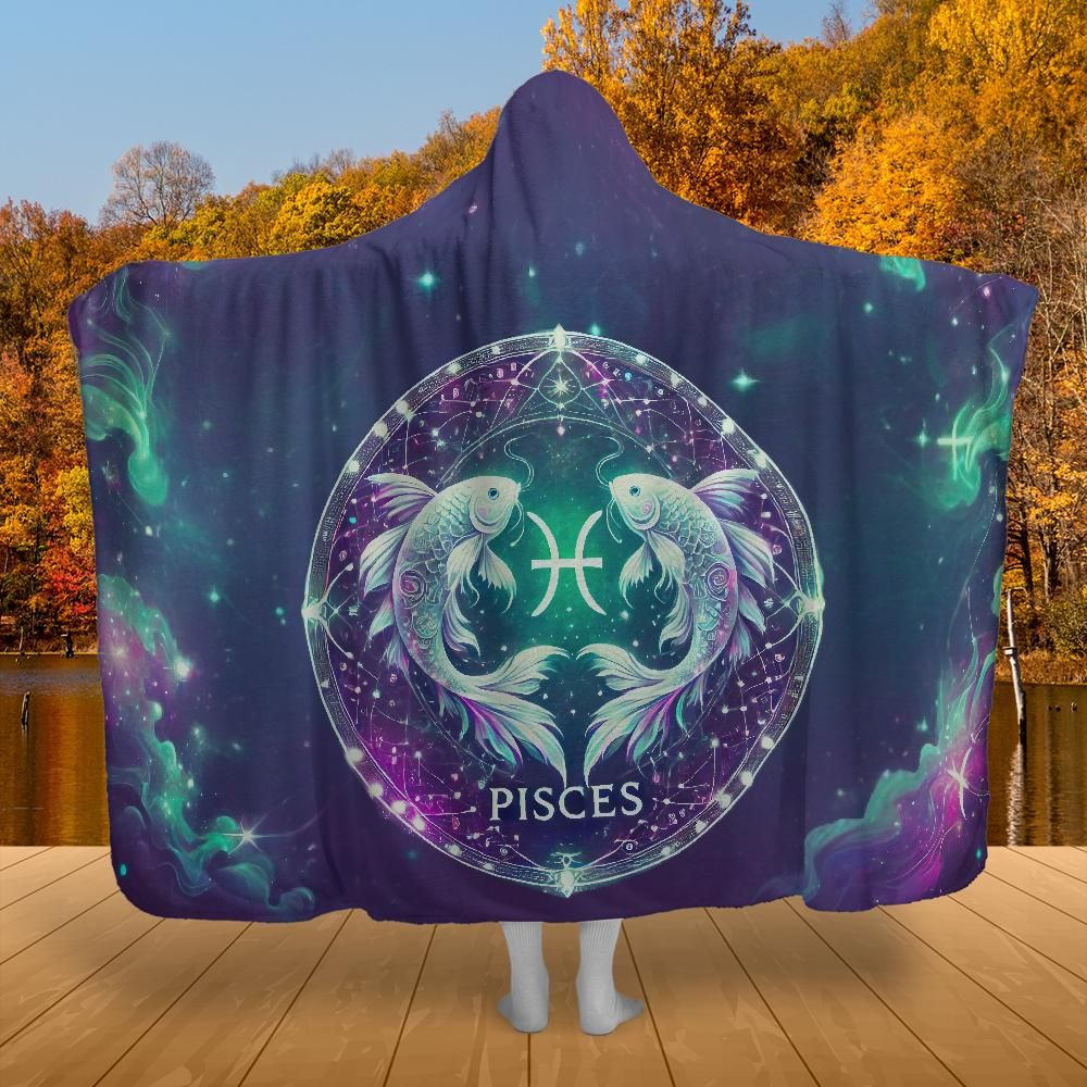 Pisces Dreamflow – Hooded Blanket