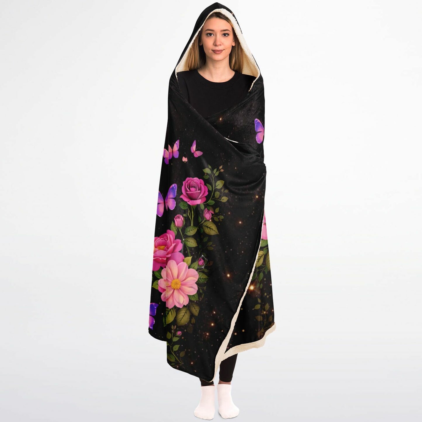 A Daughter’s Eternal Love Hooded Blanket 45x60 – meaningful gift from daughter to mom