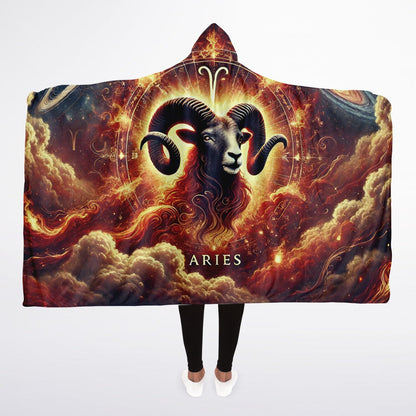Aries Flame – Hooded Blanket