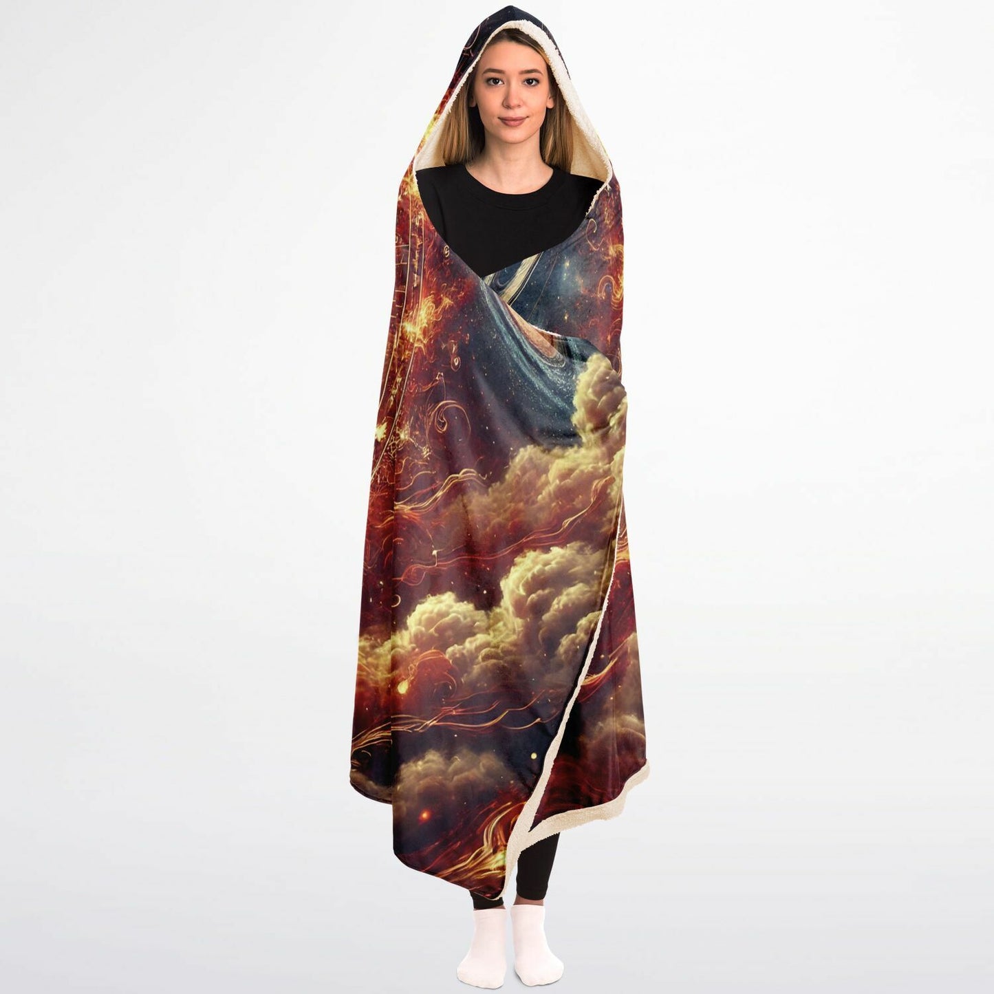 Aries Flame – Hooded Blanket