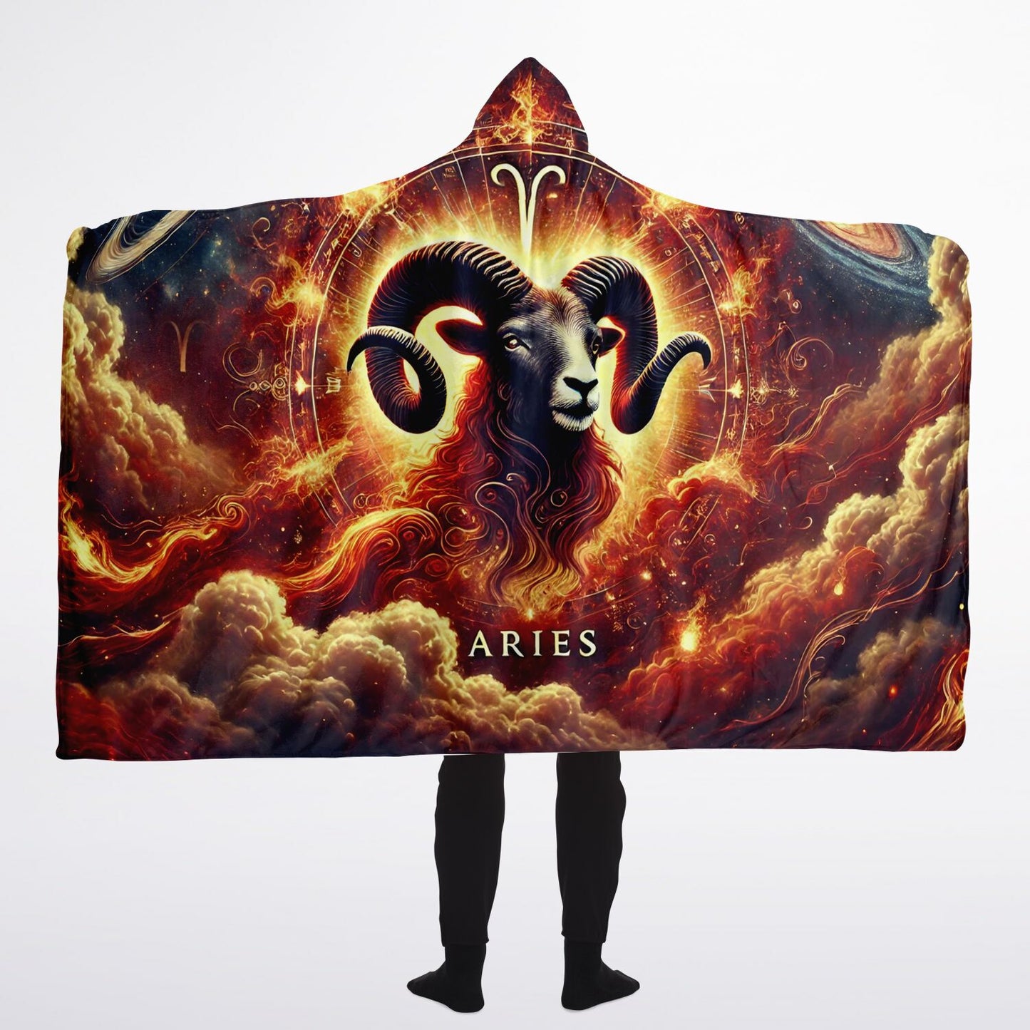 Aries Flame – Hooded Blanket
