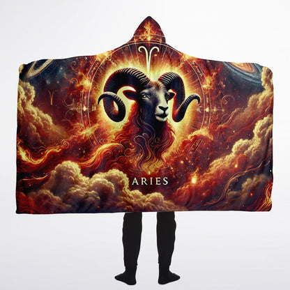Aries Flame – Hooded Blanket