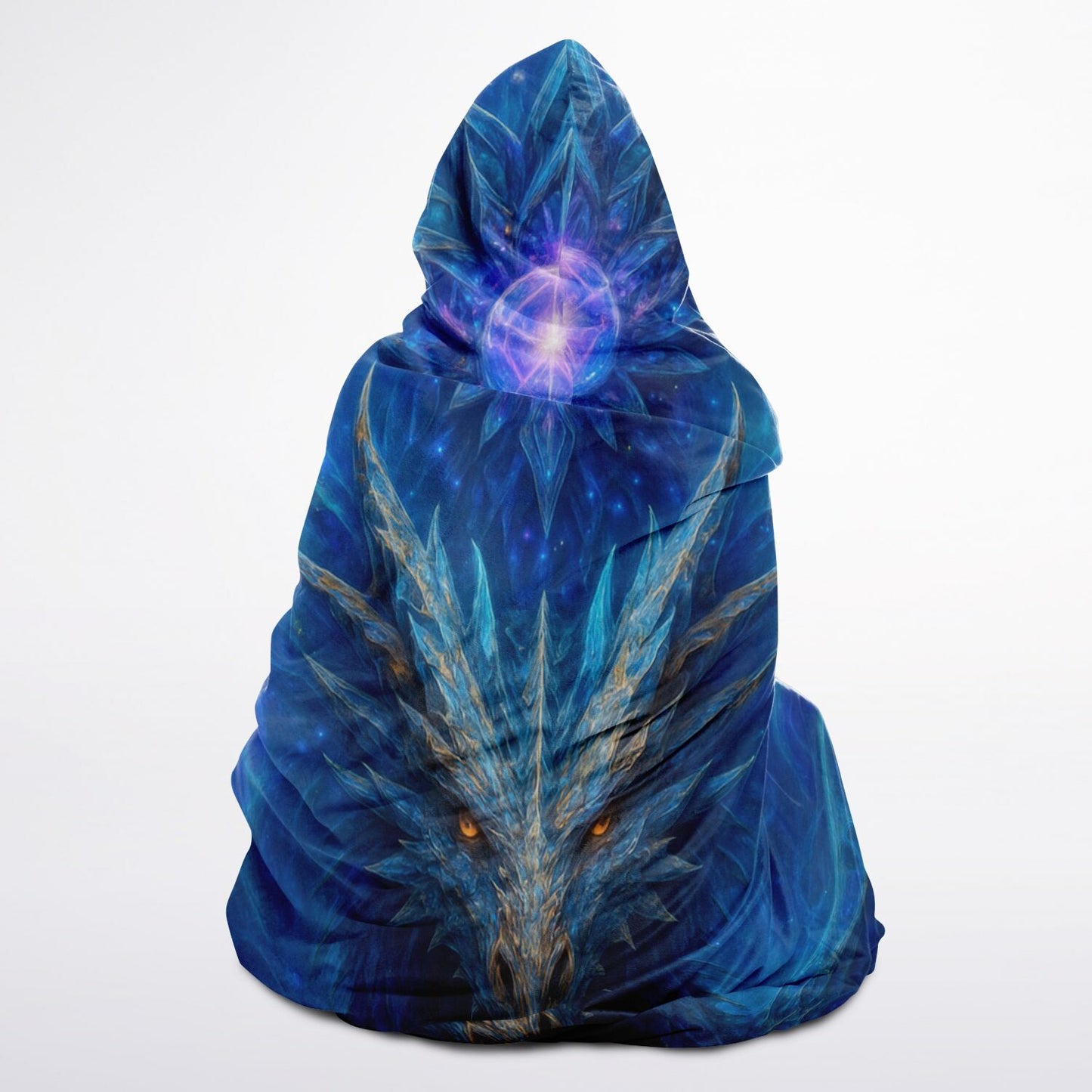 Awakened-Dragon-hooded-blanket-45x60 back