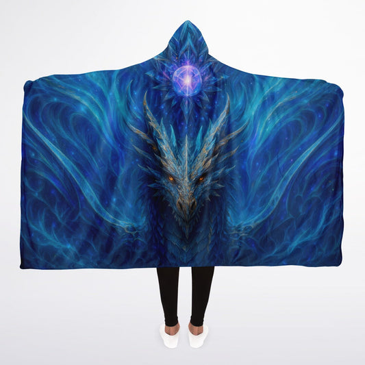 Awakened-Dragon-hooded-blanket-45x60 front