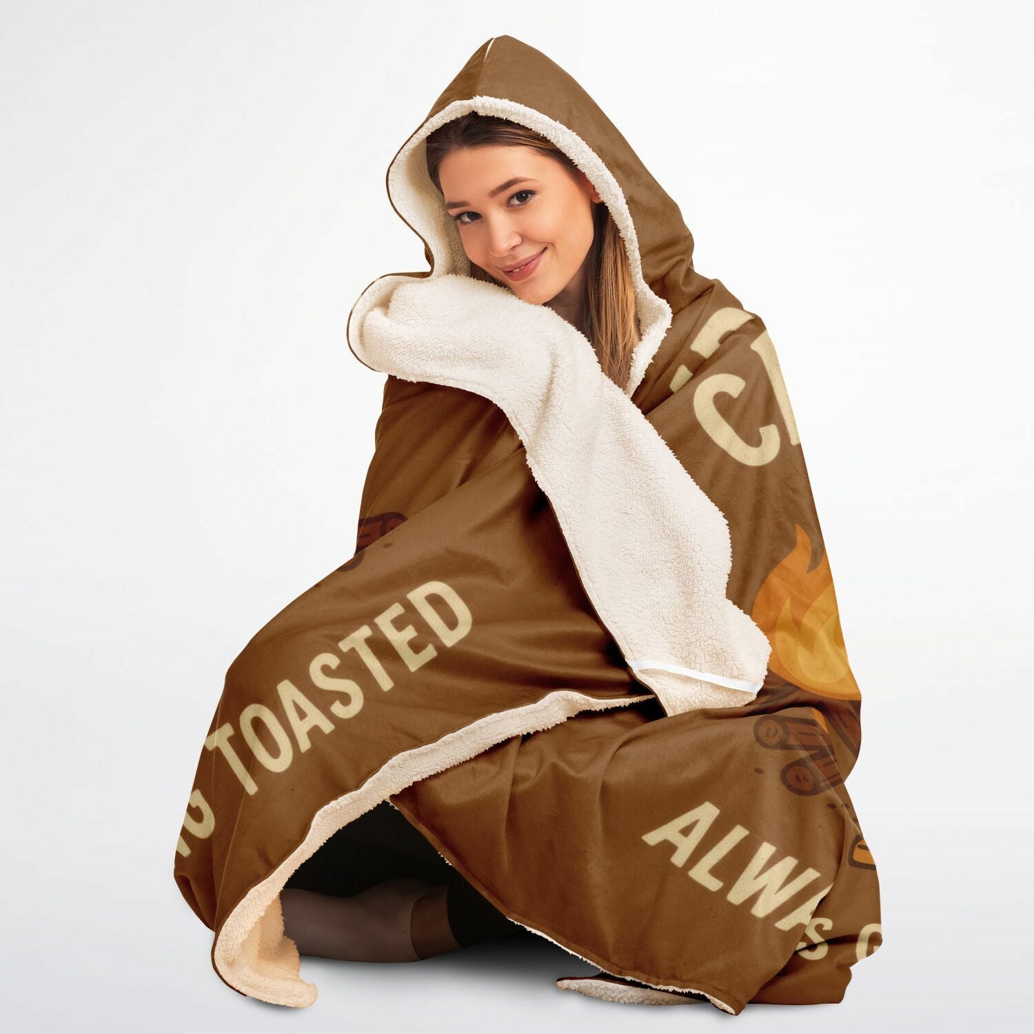 ampfire Crew hooded blanket 45x60 cozy