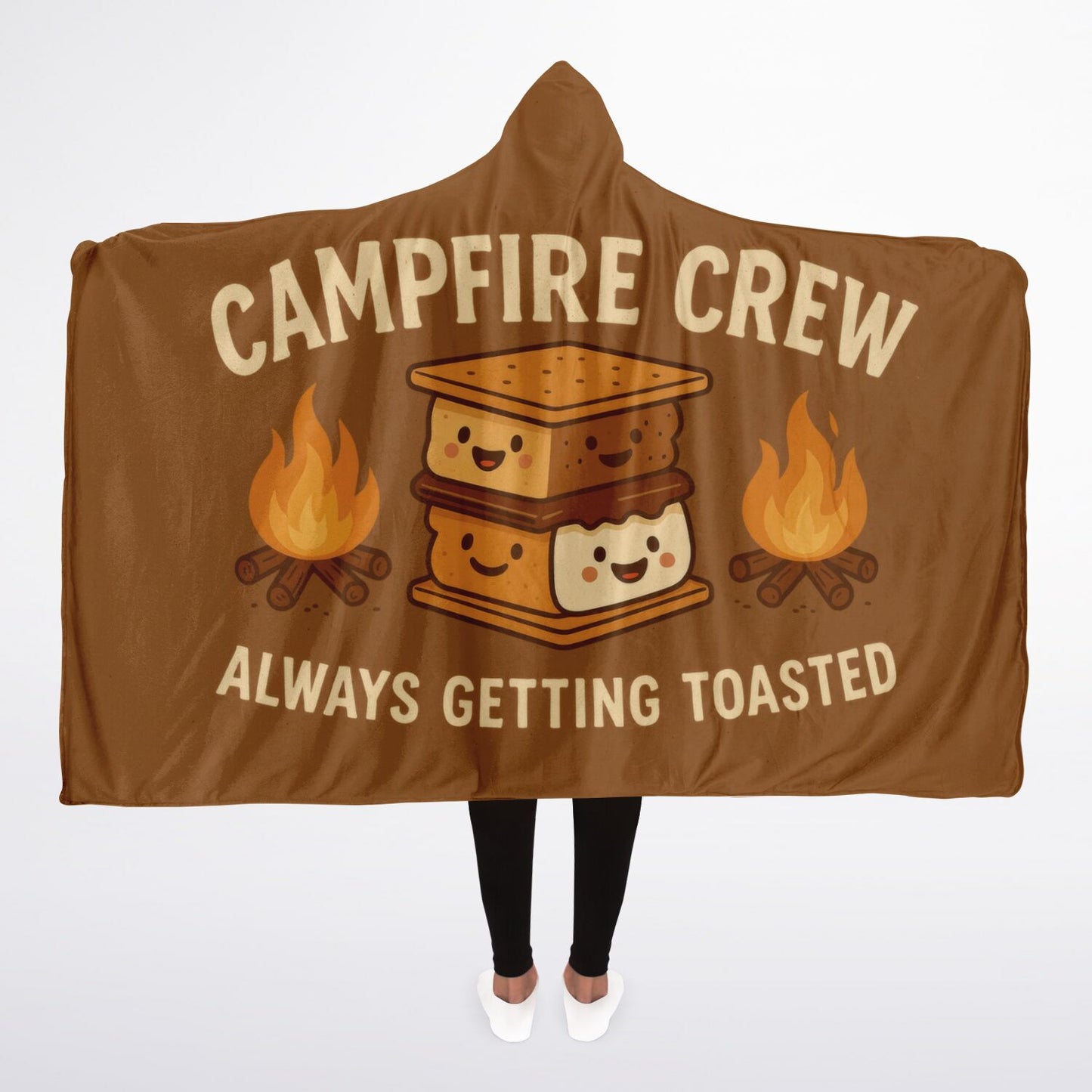 ampfire Crew hooded blanket 45x60 front