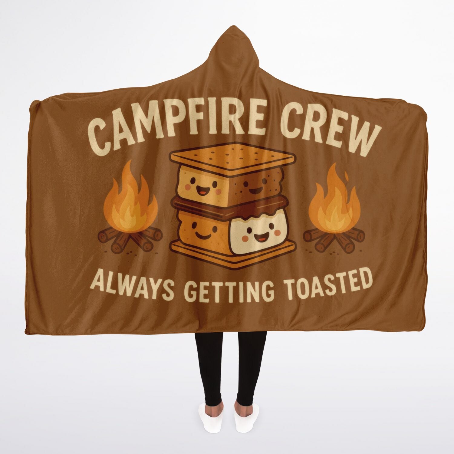 ampfire Crew hooded blanket 45x60 front