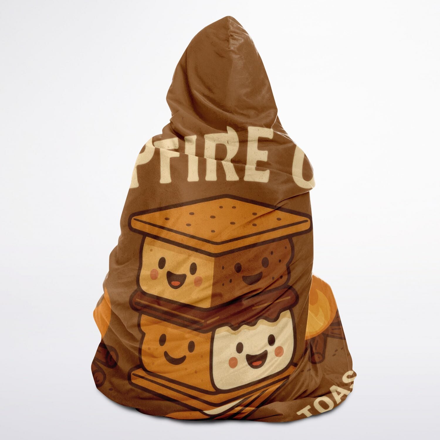 ampfire Crew hooded blanket 45x60 back