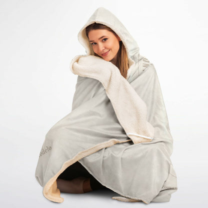 Firstborn Legacy Hooded Blanket 45x60 – faith-based ministry design with sherpa comfort