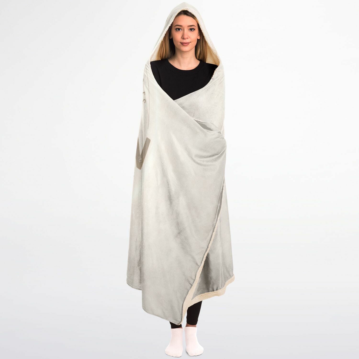Firstborn Legacy Hooded Blanket 45x60 – faith-based ministry design with sherpa comfort warm