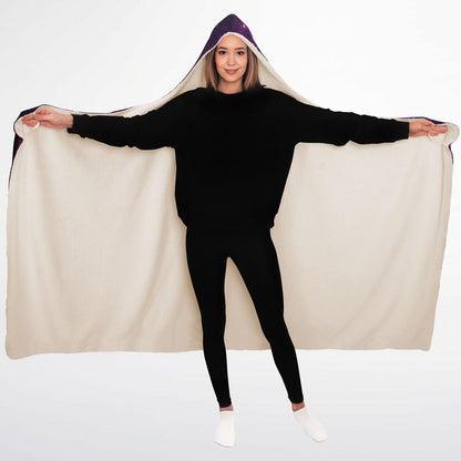Forever And Always Mom Hooded Blanket 45x60 – personalized photo gift for mom with galaxy background and heartfelt 