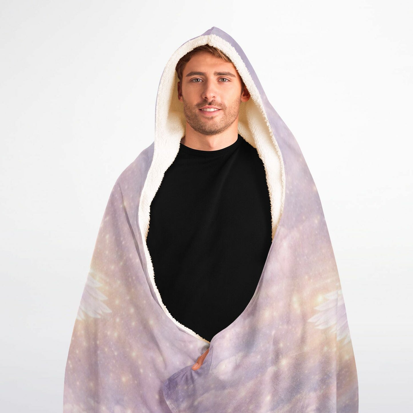Grateful for You Mom Hooded Blanket 60x80 – cozy sherpa blanket expressing gratitude and love for mom warm