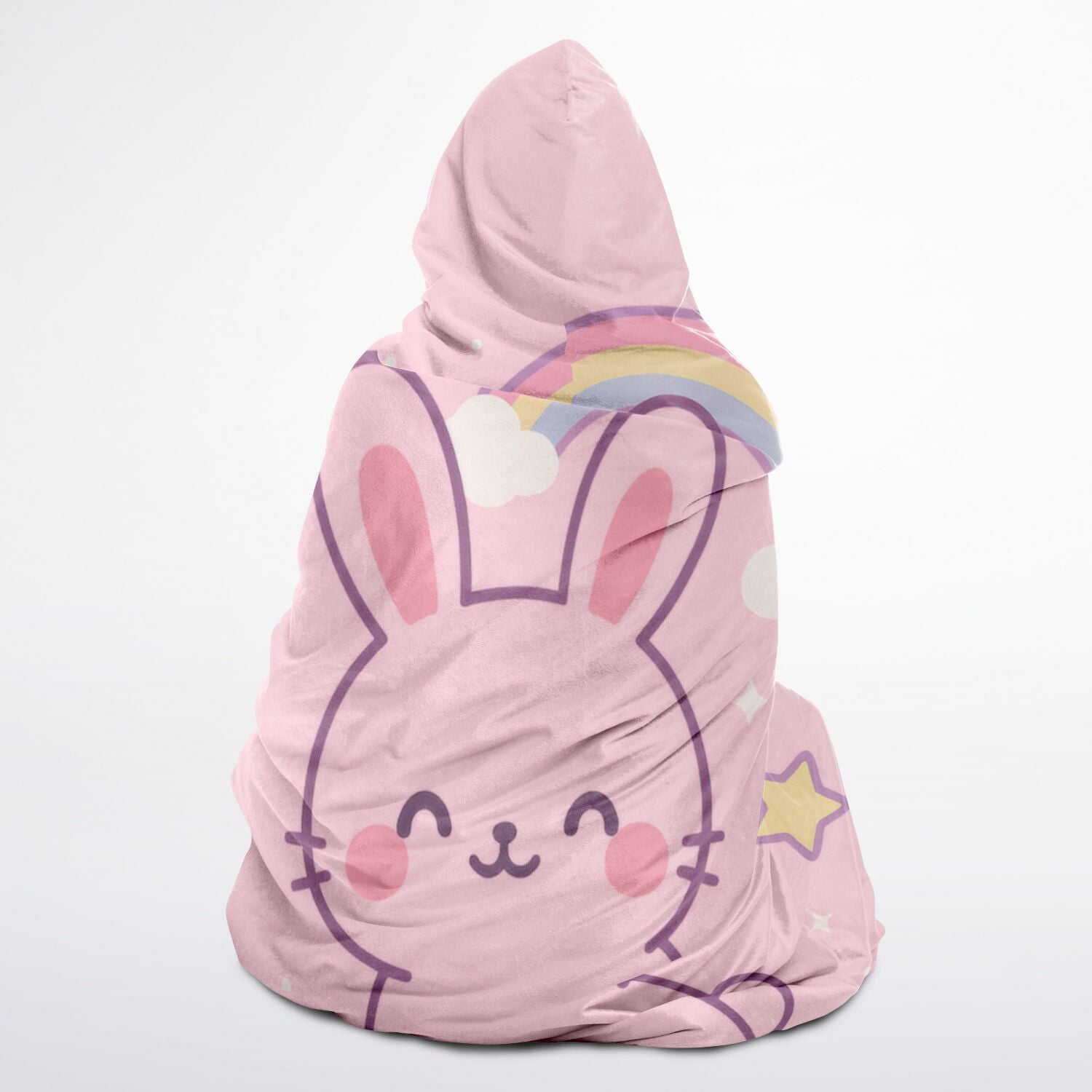 Bunny Dreams hooded blanket 45x60 cozy