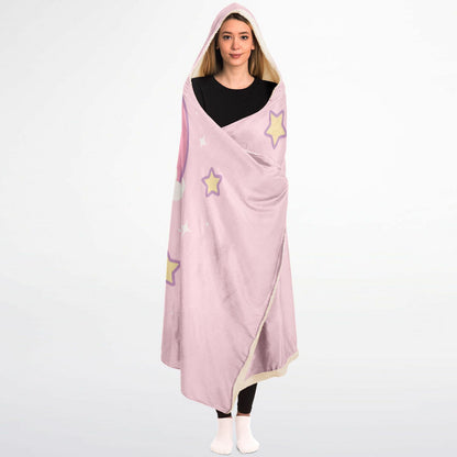Bunny Dreams hooded blanket 45x60 extra soft