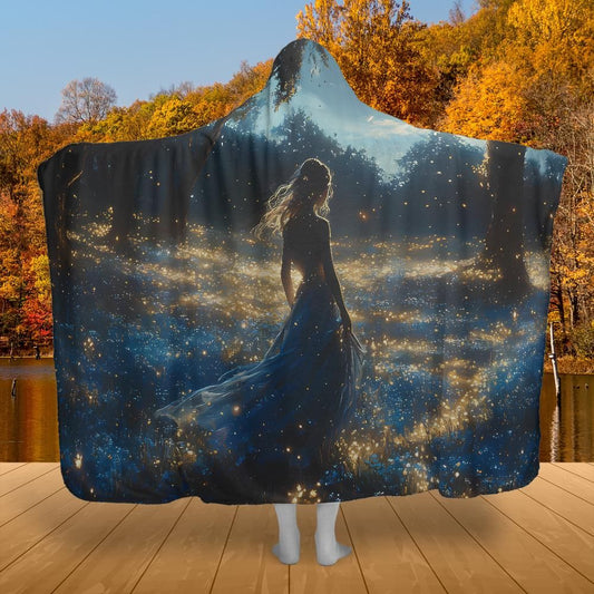 Whispers of the Moonlight – Hooded Blanket