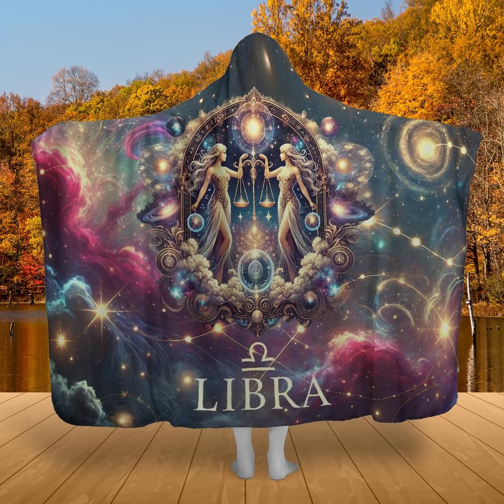 Libra Equinox – Hooded Blanket