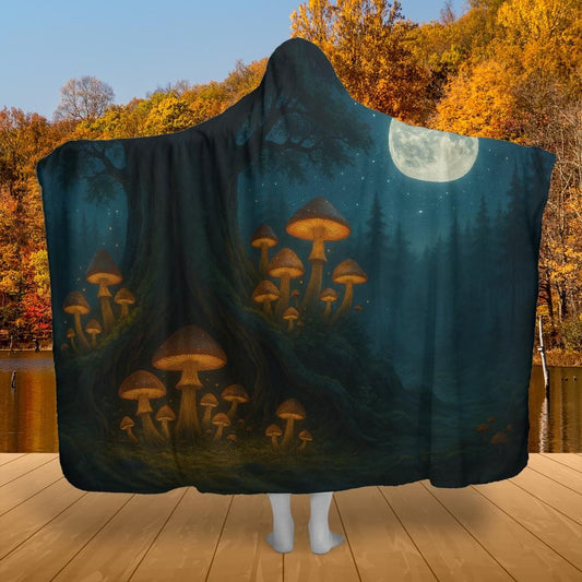 Moonlit Grove – Hooded Blanket