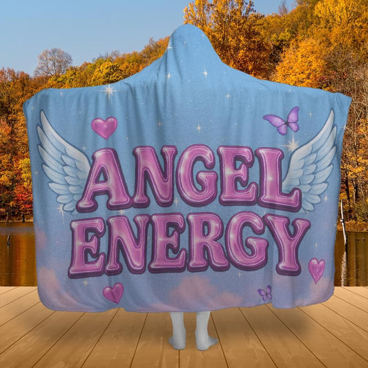 Angel Energy Hooded Blanket