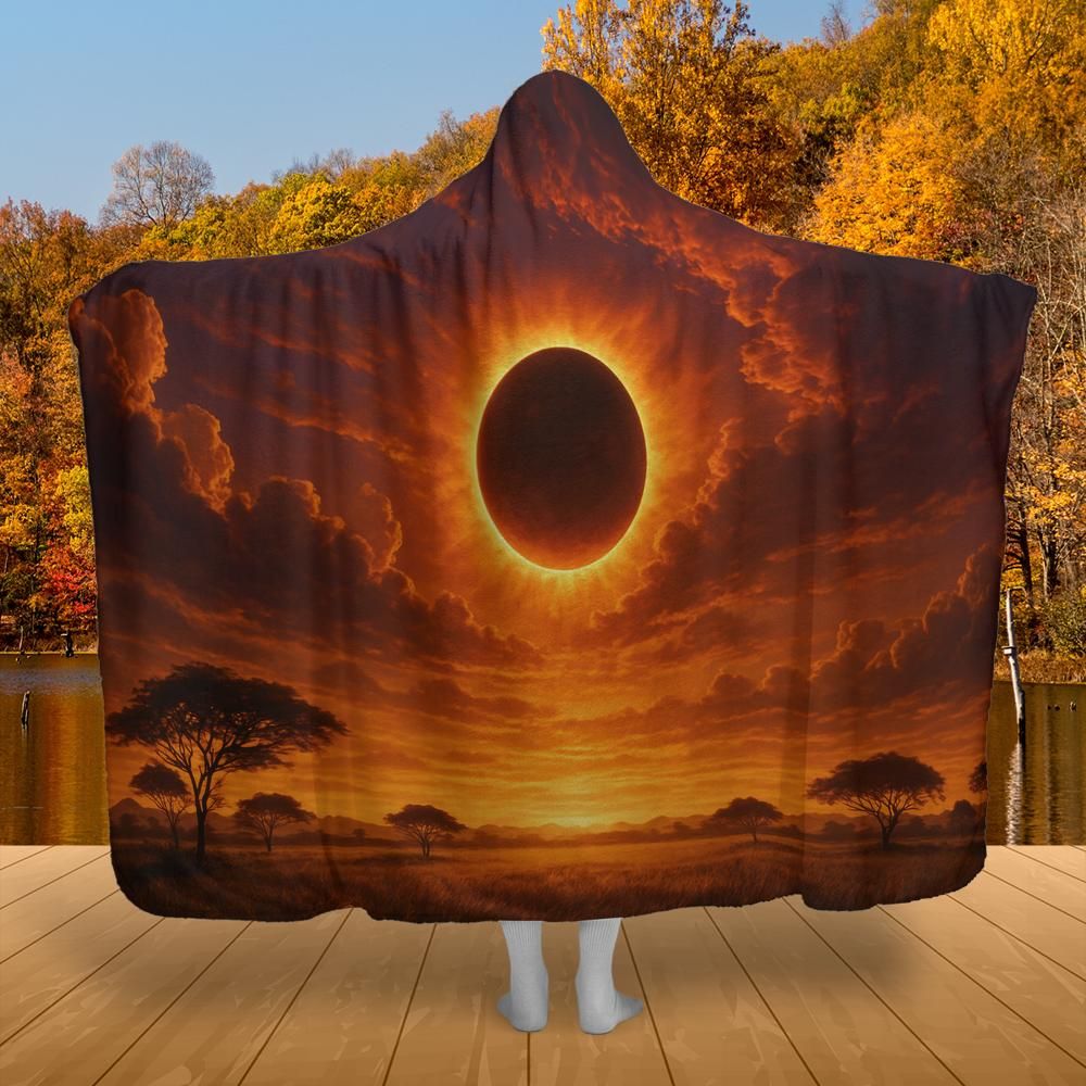 Eclipse of the Soul Hooded Blanket – listing-only