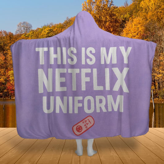 Netflix Uniform Hooded Blanket