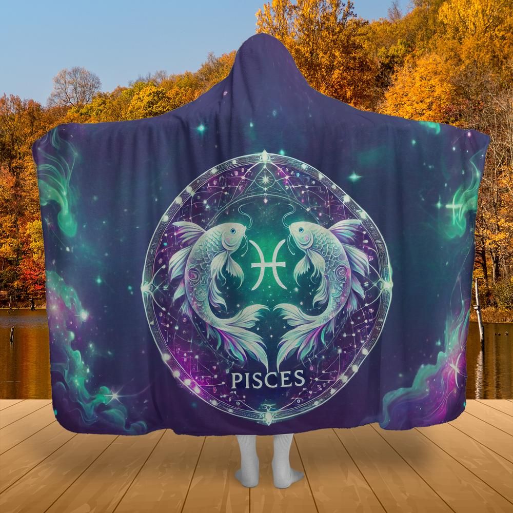 Pisces Hooded Blanket – listing-only