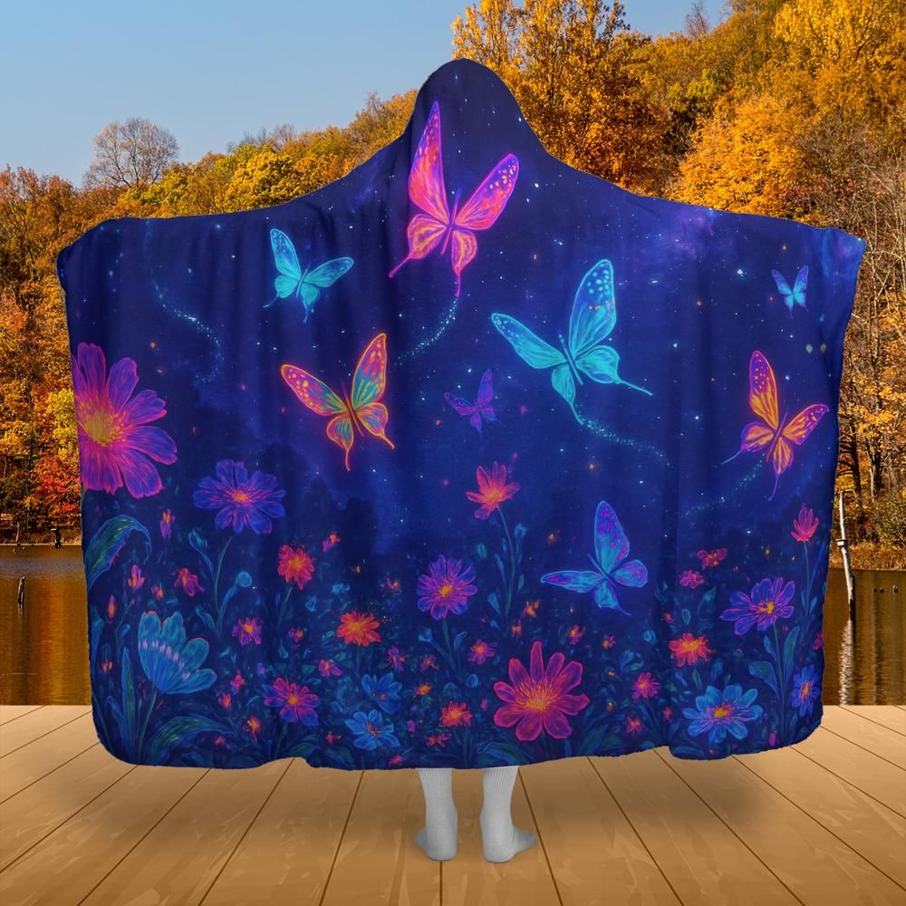 Butterfly Hooded Blanket – listing-only