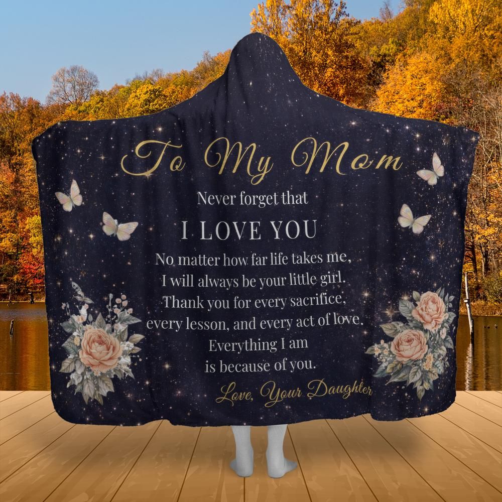 My Forever Mom Love Hooded Blanket – listing-only preview