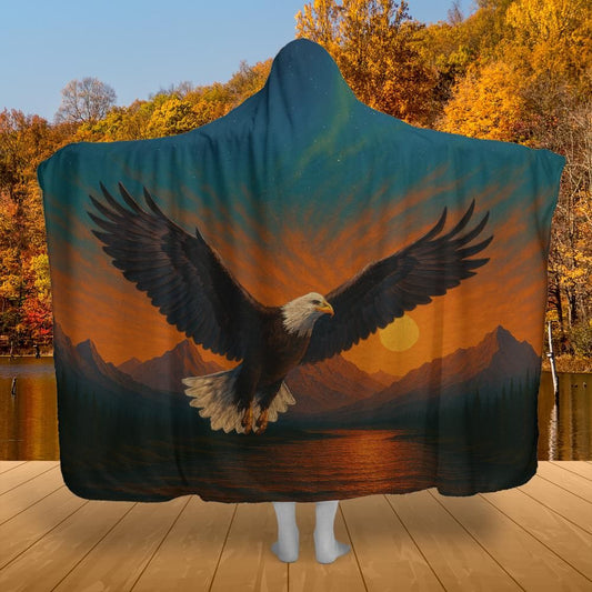 Wings of Freedom – Hooded Blanket