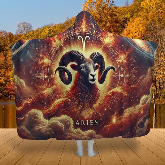 Aries Flame – Hooded Blanket