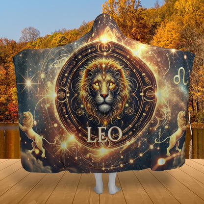 "Leo Radiance Hooded Blanket – listing-only preview image"

