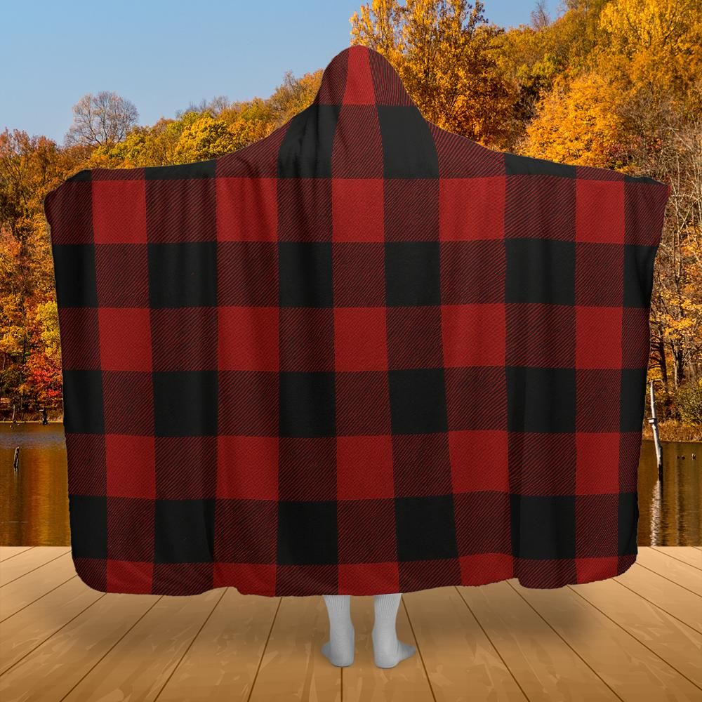 Lumberjack Vibes – Hooded Blanket